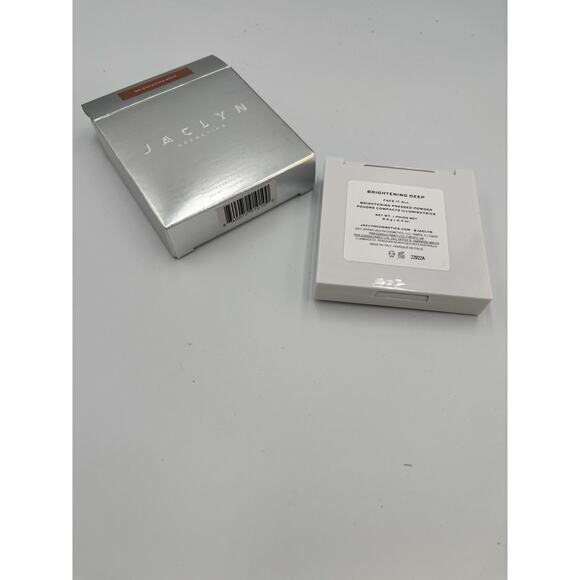 Jaclyn Cosmetics Face It All Brightening Pressed Powder "BRIGHTENING DEEP" NIB - Picture 5 of 7